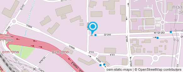 מפת הגעה אל מוסך עיני פנינה