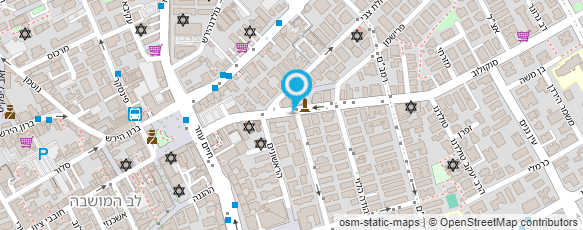 מפת הגעה אל אש בניקיון