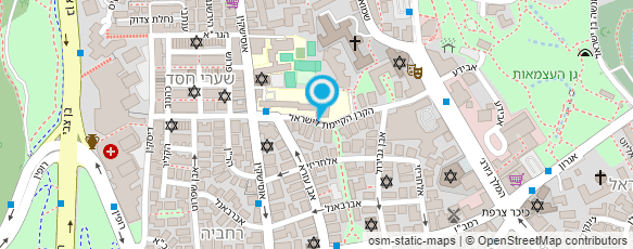 מפת הגעה אל פרופ' כוכבי דוד מפת הגעה אל פרופ' כוכבי דוד