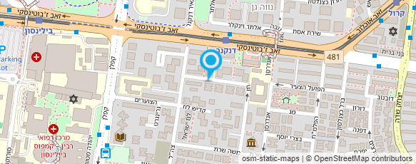 מפת הגעה אל צחי אשכנזי זן שיאצו