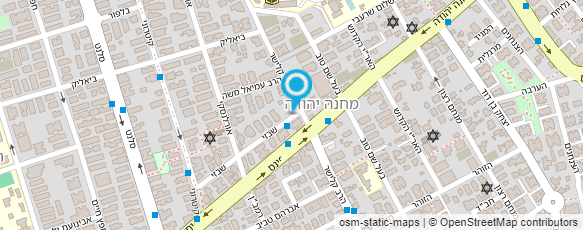 מפת הגעה אל א.ש עודיפ חברה לתכנון בע"מ