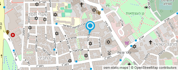 מפת הגעה אל ד"ר גלסמן יעקב