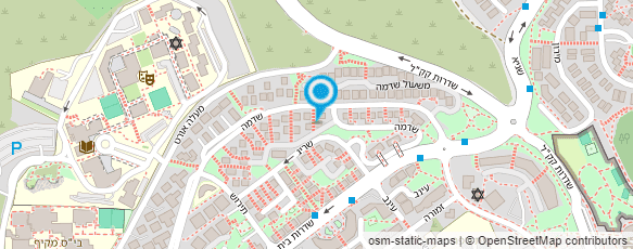 מפת הגעה אל גינון עם נשמה