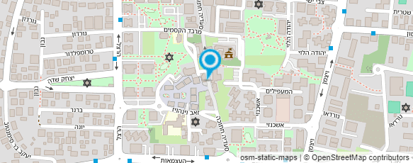 מפת הגעה אל מכבסת שמש