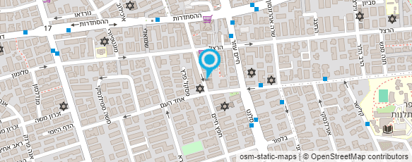 מפת הגעה אל דוד חסון הובלות עפר