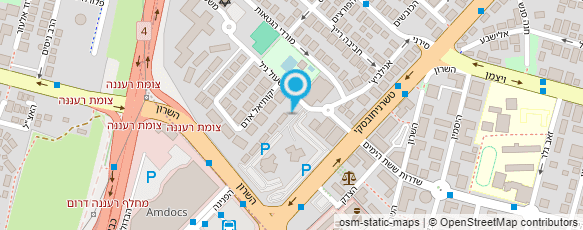 מפת הגעה אל ד"ר רונית פלמון  - פסיכולוגית קלינית