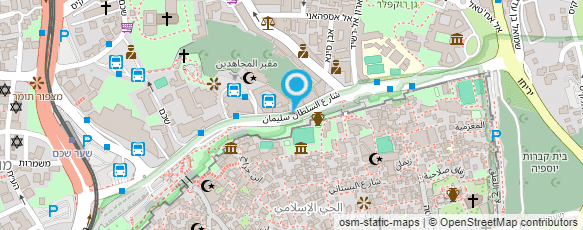 מפת הגעה אל מוניות אלנג'מה