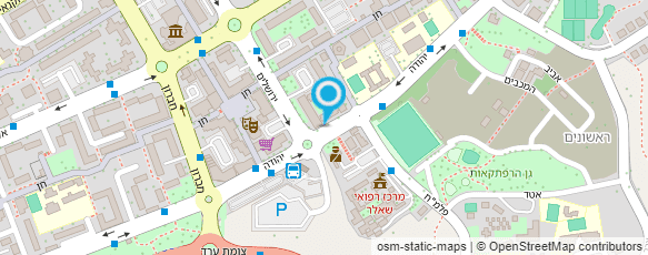 מפת הגעה אל צין טורס חדשה 2000  בע"מ