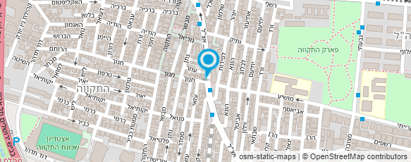 מפת הגעה אל בית חב"ד שכונת התקווה