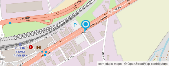 מפת הגעה אל אורות 2000 עיצובים בע"מ