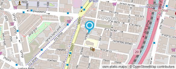 מפת הגעה אל מוסך אמיר