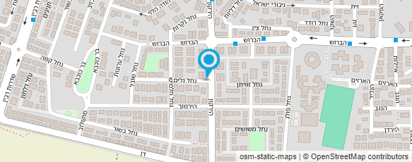 מפת הגעה אל יעל שמואלי- ליווי התפתחותי לתינוקות