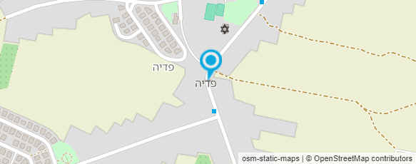 מפת הגעה אל שלהבת שיווק התמר