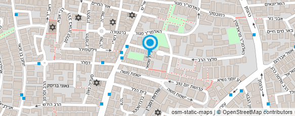 מפת הגעה אל רייזי גינזבורג - אדריכלות ועיצוב פנים