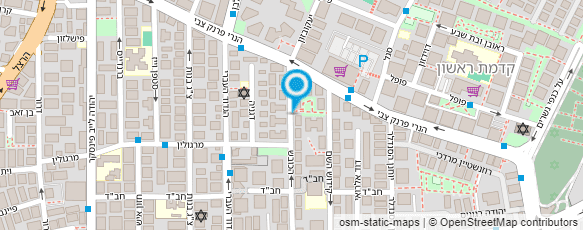 מפת הגעה אל המשפחתון של נגה