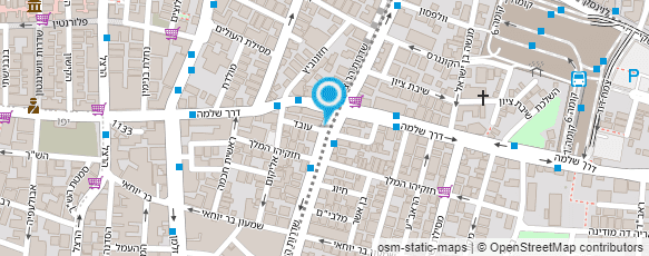 מפת הגעה אל מוסך אמין - הר ציון מפת הגעה אל מוסך אמין - הר ציון