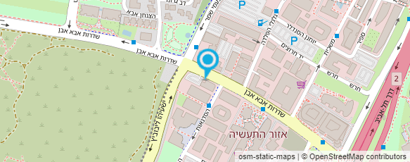 מפת הגעה אל בלו סאנס ניהול ואחזקות בע"מ