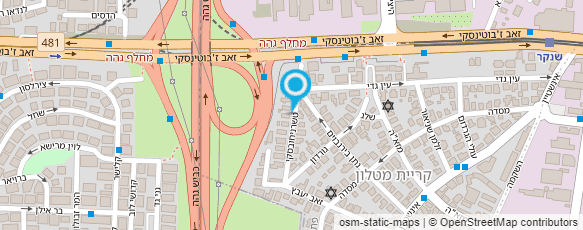 מפת הגעה אל יעל להב איפור מקצועי