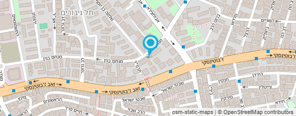 מפת הגעה אל יפית שמחון - הנהלת חשבונות