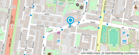 מפת הגעה אל פרופ' יוסיפוביץ צבי