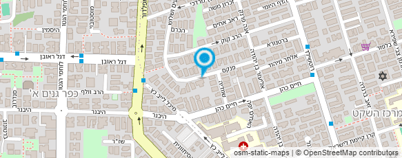 מפת הגעה אל הרב רועי מוסקוביץ - חופה וקידושין