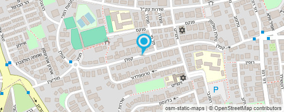 מפת הגעה אל סטודיו מוני בלך לעיצוב גרפי