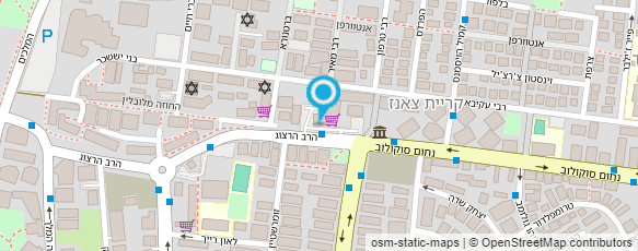 מפת הגעה אל ד"ר ציפנסקי אינה