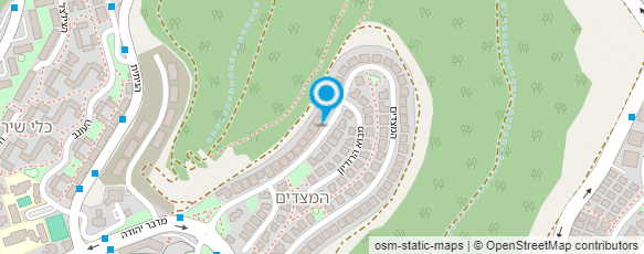 מפת הגעה אל העוגות של מיכל