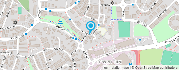 מפת הגעה אל עירית שמלי טייבר פסיכותרפיסטית M.A