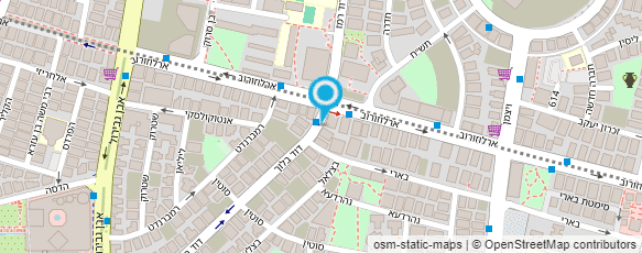 מפת הגעה אל גלעד אלכסנדר בר