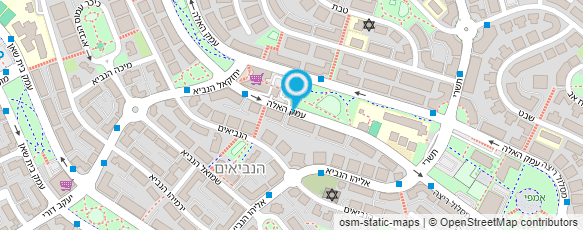 מפת הגעה אל משקפיים עד הבית