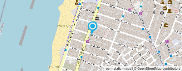 מפת הגעה אל דסברג אבי-תאורן קולנוע