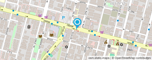 מפת הגעה אל דוד בן הרוש פודולוג