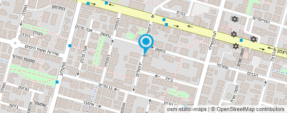 מפת הגעה אל מרתה בילציק קוסמטיקה פרא-רפואית