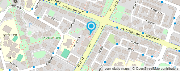 מפת הגעה אל אביתר מנעולן לרכב