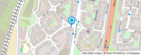 מפת הגעה אל מושיק טקו עיצוב ושיקום גבות