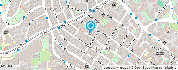 מפת הגעה אל רקמת רוזנפלד