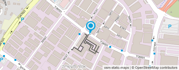 מפת הגעה אל ציון עבודות אלומיניום מפת הגעה אל ציון עבודות אלומיניום