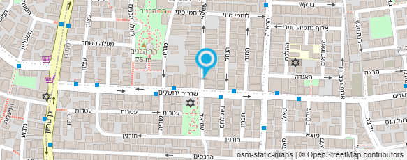 מפת הגעה אל דודי שביט - סוכן ביטוח