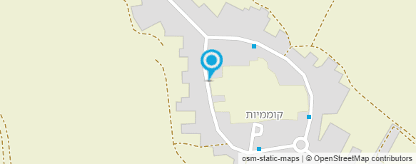 מפת הגעה אל בית הארחה קוממיות-לחרדים בלבד