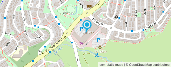 מפת הגעה אל מעיינות העמקים בע"מ