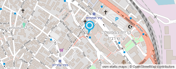 מפת הגעה אל אמיתי בן אור- משרד עורכי דין