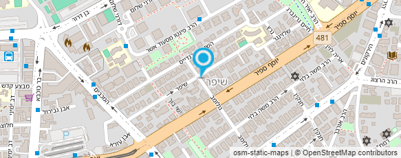 מפת הגעה אל גן חייכני - גן שאוהב ילדים