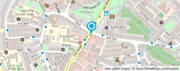 מפת הגעה אל י.ב שיפוצים