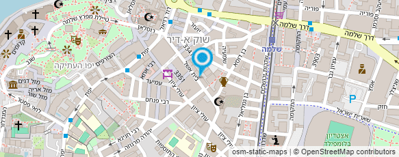 מפת הגעה אל דלי מרקט DELI MARKET