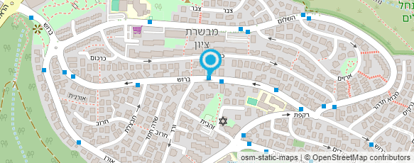 מפת הגעה אל עודד יסעור