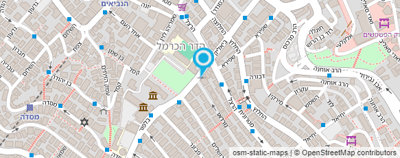 מפת הגעה אל דימה עיצוב שיער