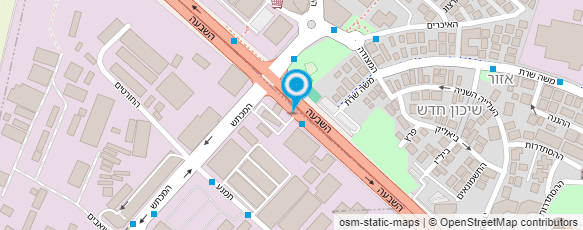 מפת הגעה אל מוסך מלכי לזר