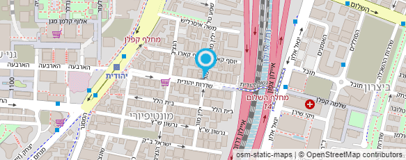 מפת הגעה אל לבלוב - בית ספר לגינון