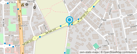 מפת הגעה אל נעמה פנחסוב (עוז)-פיתוח קול